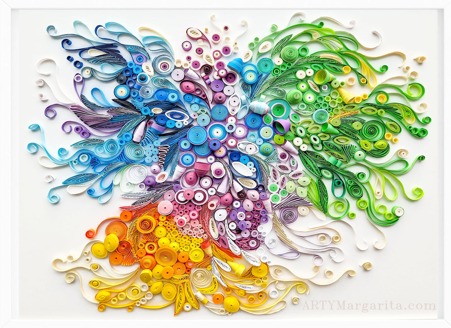 Abstract Paper Art Abstract Artwork Quilling Art ArtyMargarita