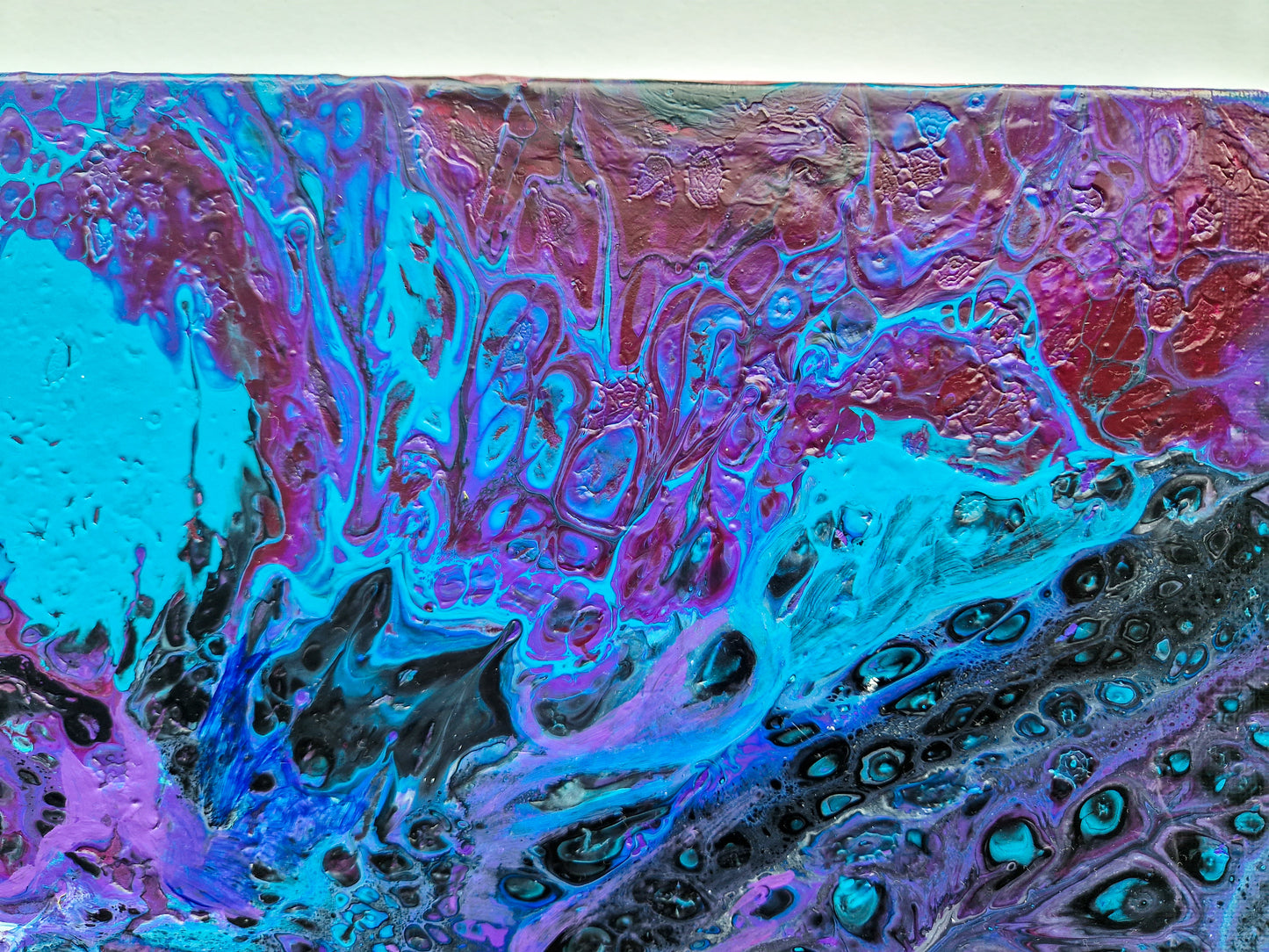 Acrylic Painting Abstract Dutch Pouring ARTY Margarita
