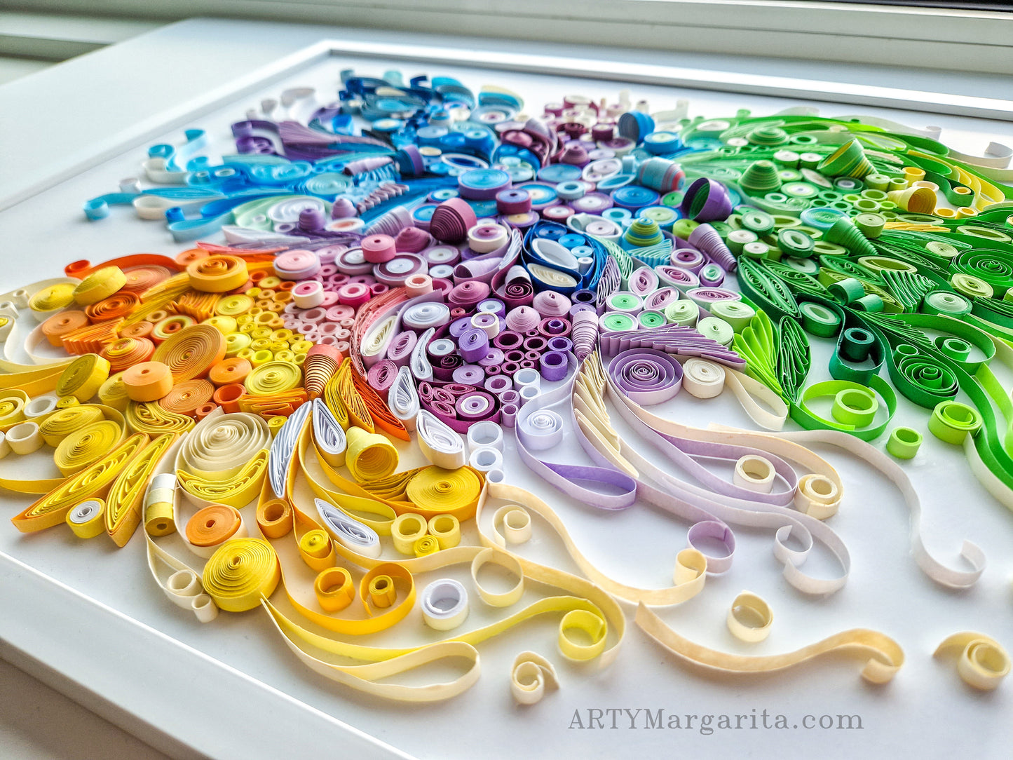 Abstract Paper Art Abstract Artwork Quilling Art ArtyMargarita