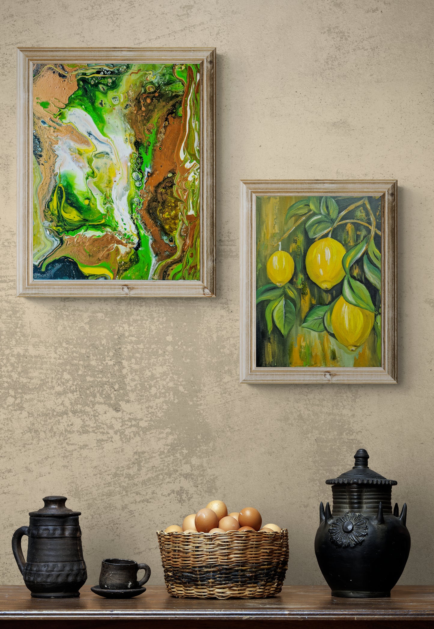 ArtyMargarita.com Oil Painting Lemons Unique artworks