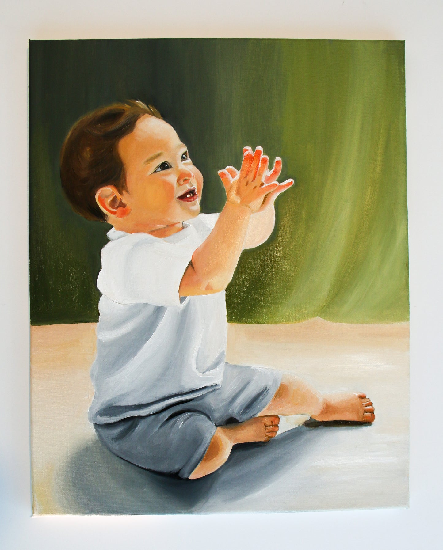 Oil Paiting Oil Portrait Children Customized Presents