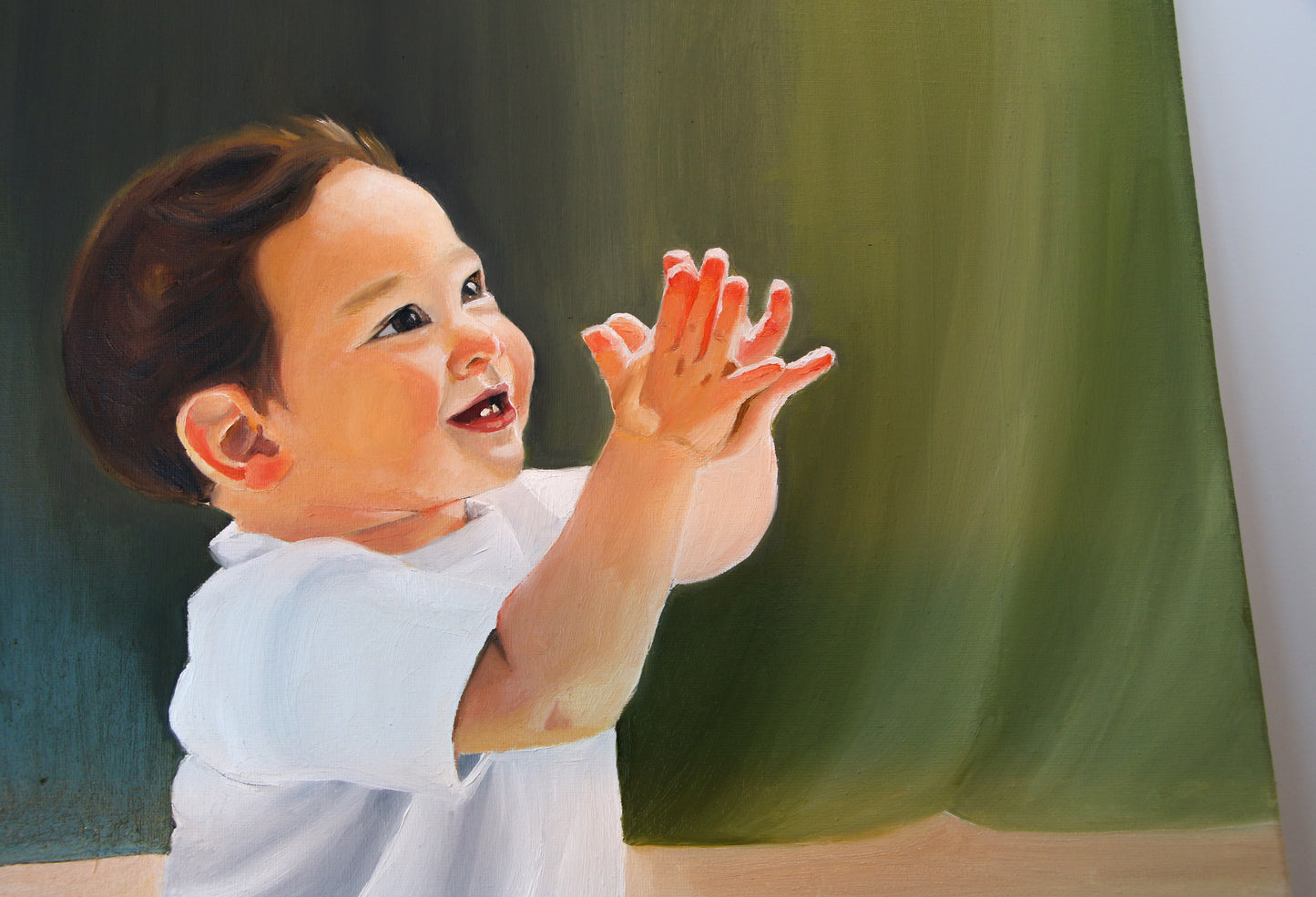 Oil Paiting Oil Portrait Children Customized Presents