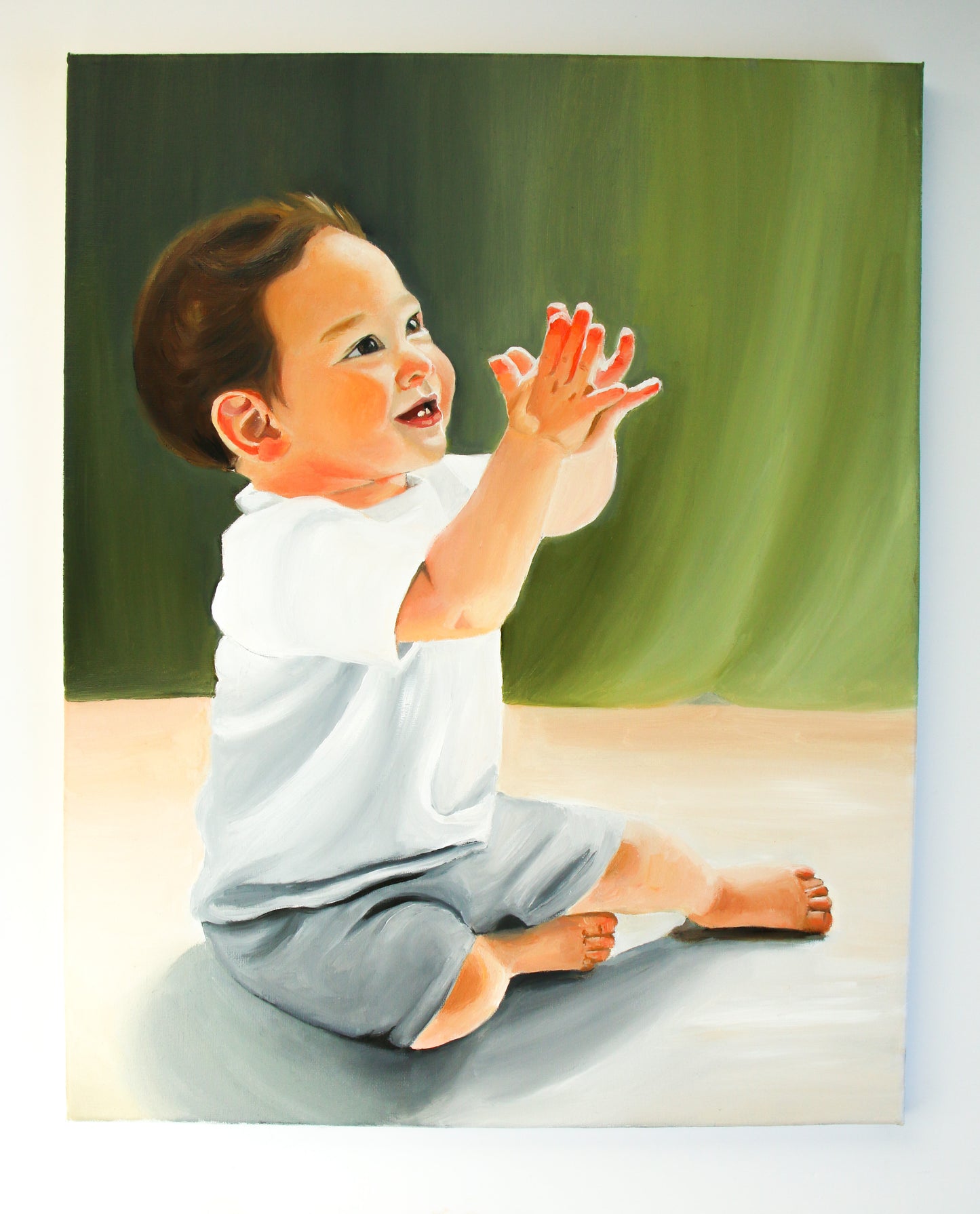 Oil Paiting Oil Portrait Children Customized Presents