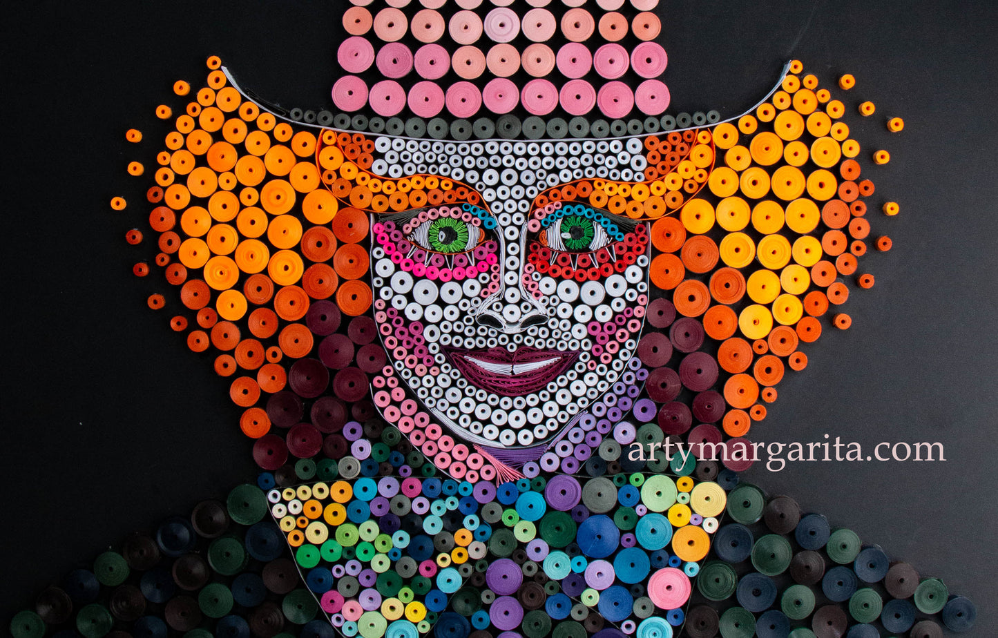 The Mad Hatter Paper Artwork Quilling ArtyMargarita