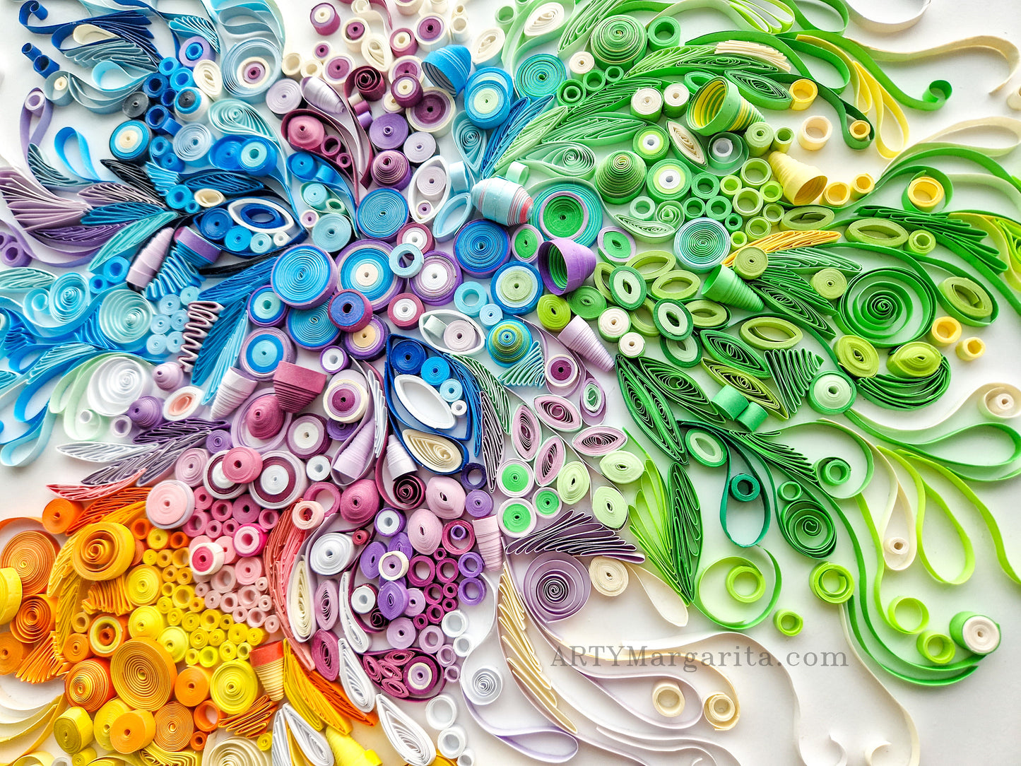 Abstract Paper Art Abstract Artwork Quilling Art ArtyMargarita