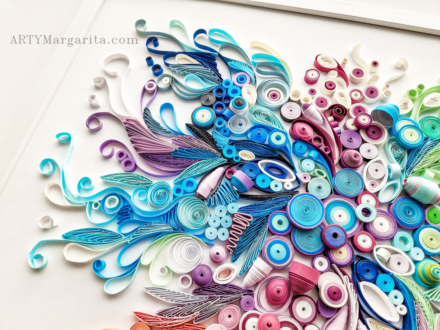 Abstract Paper Art Abstract Artwork Quilling Art ArtyMargarita