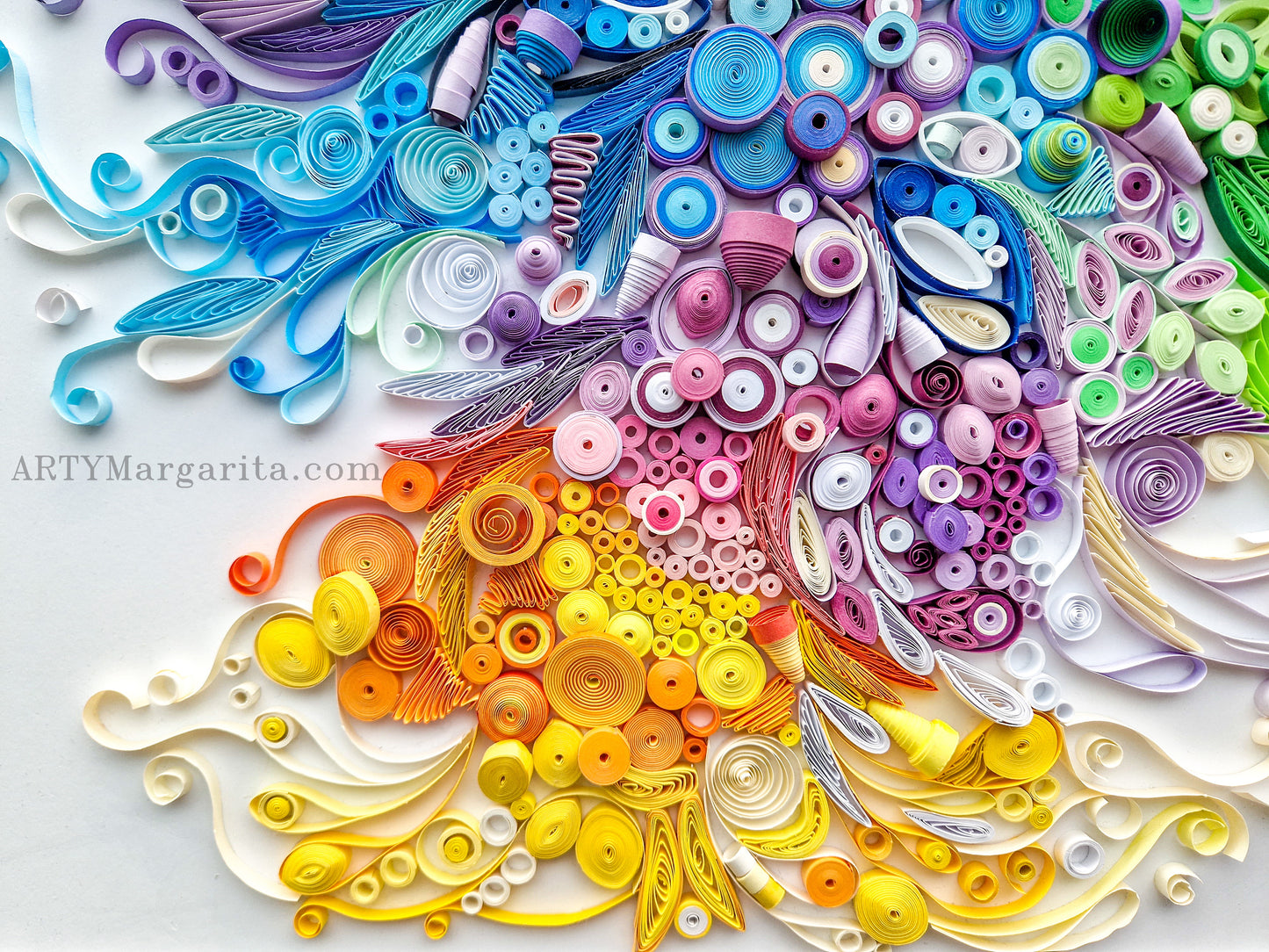Abstract Paper Art Abstract Artwork Quilling Art ArtyMargarita