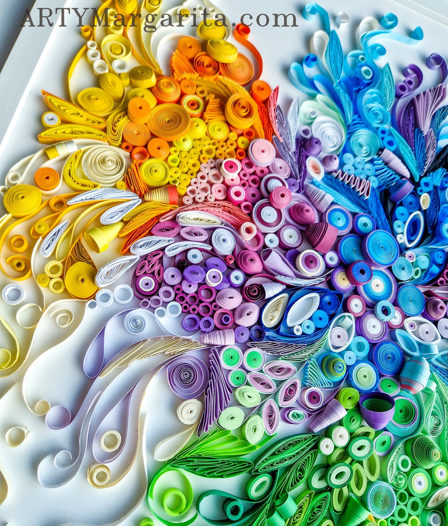 Abstract Paper Art Abstract Artwork Quilling Art ArtyMargarita