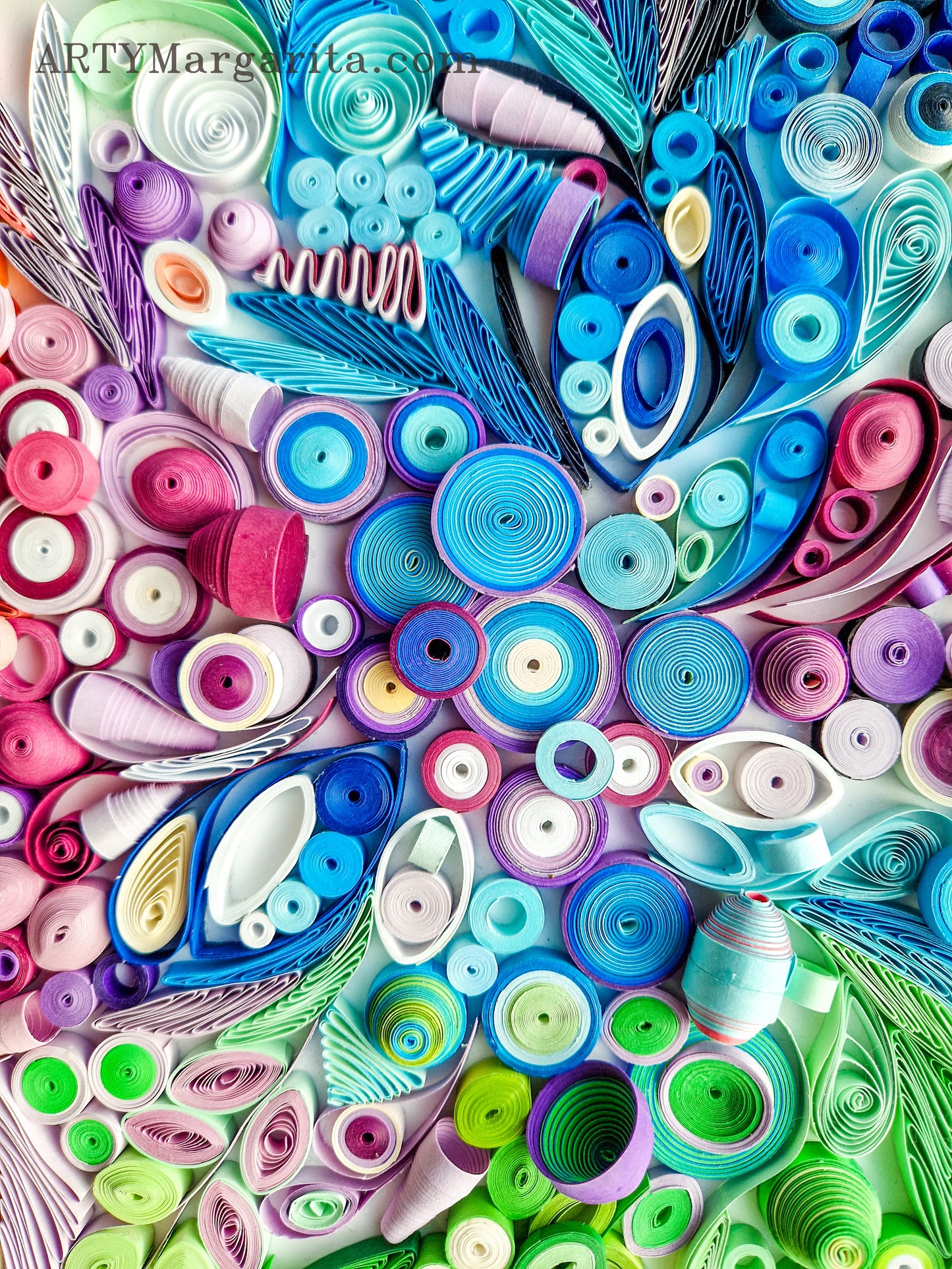Abstract Paper Art Abstract Artwork Quilling Art ArtyMargarita